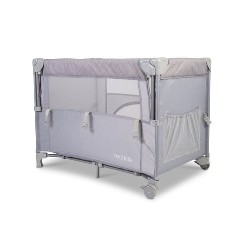 Red Kite Dreamer Bedside Crib Quilt Grey